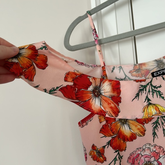 Express Floral Blouse Small - Picture 5 of 5